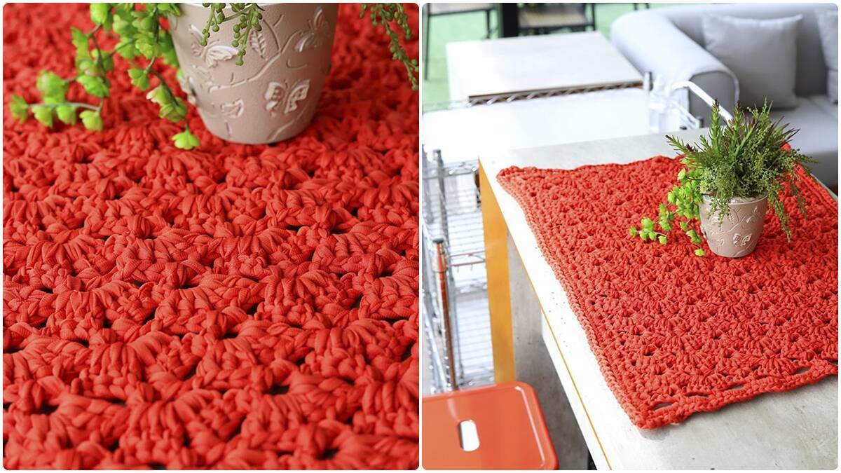 Trilho de Mesa em Crochê Amor: Guia Completo!