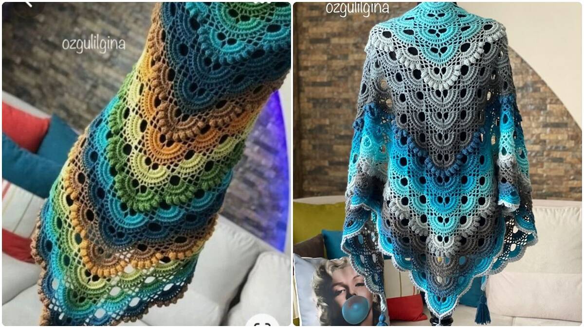 Xales de Crochê: Modelos Elegantes e Charmosos Para Todas as Ocasiões!