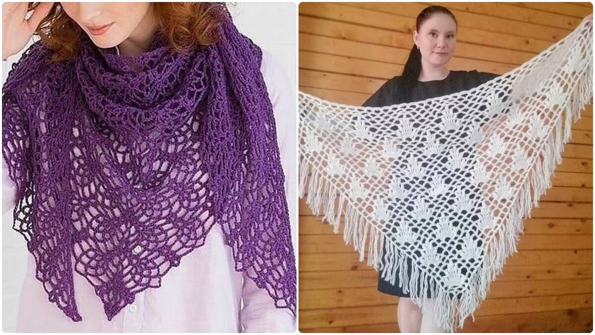 Xales de Crochê Lindíssimos: A Elegância Artesanal que Abraça!