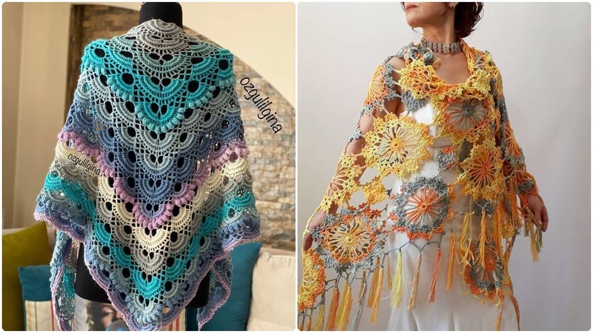 Xales de Crochê: Conforto e Estilo Atemporal para o Seu Guarda-Roupa!