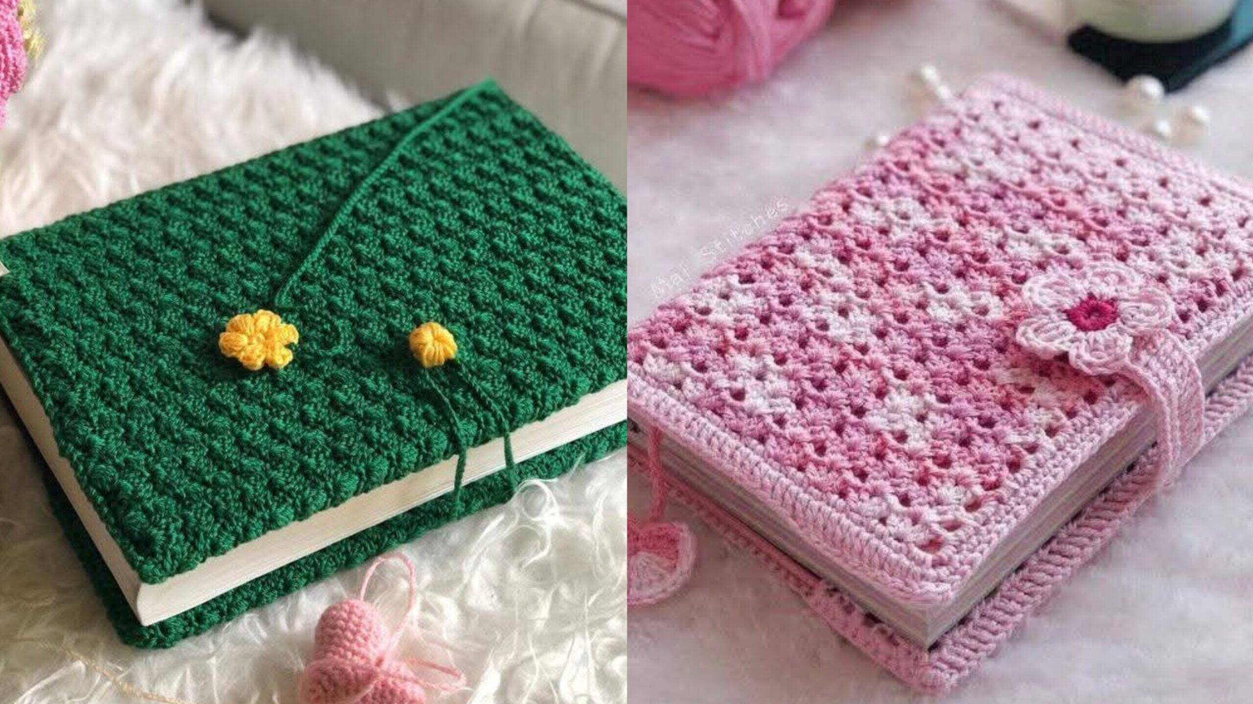 Capas de Crochê Para Livros: Proteção Com Charme e Personalidade