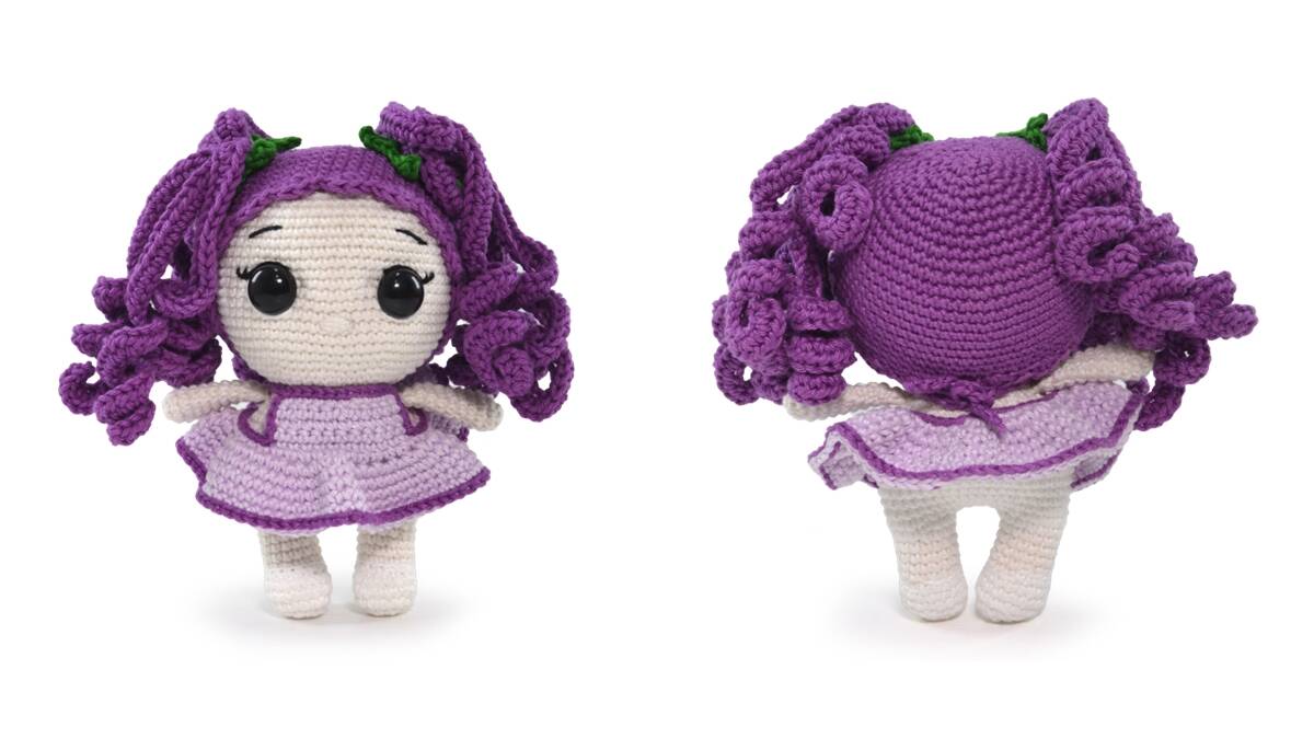 Amigurumi da Boneca Uva: Crie Essa Boneca Fofa e Charmosa!