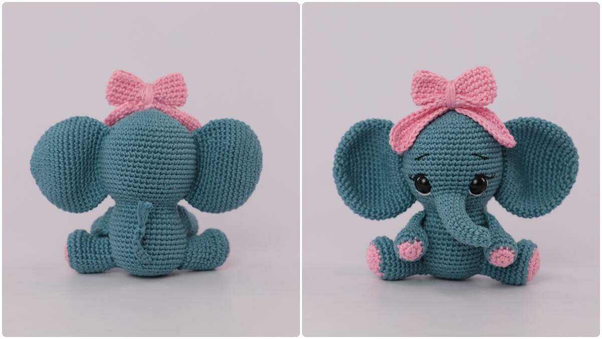 Amigurumi da Elefantinha: Descubra Como Criar Essa Fofura!