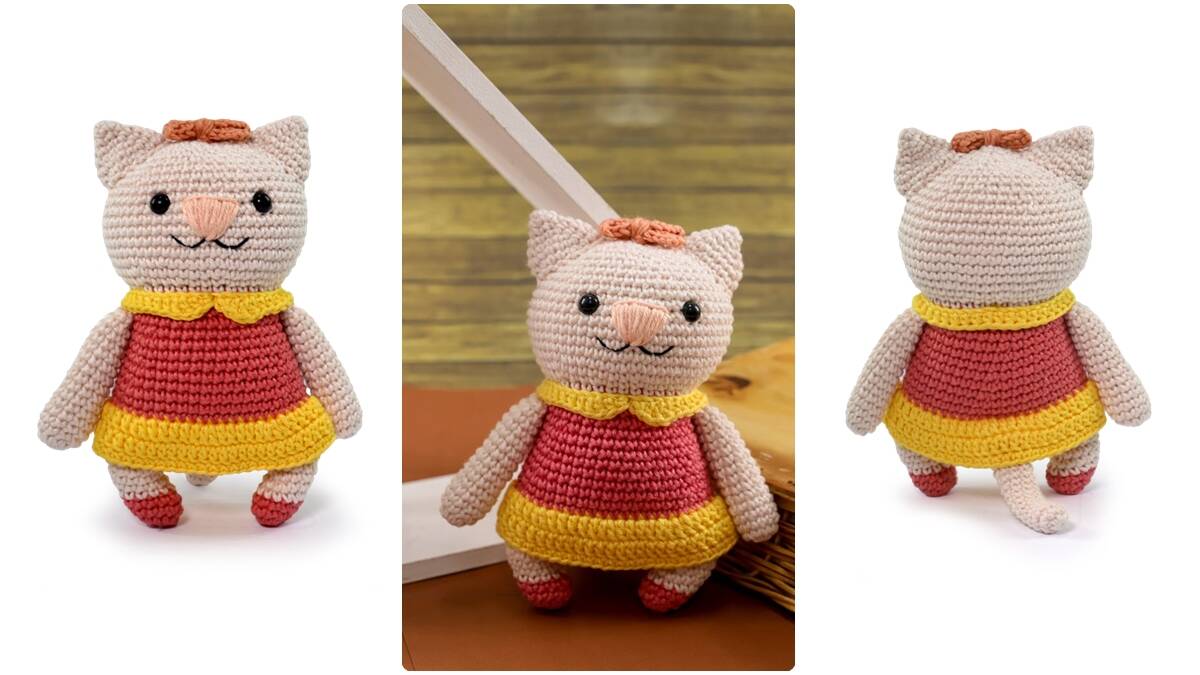 Amigurumi da Gatinha Rabicó: Crie Essa Boneca Divertida!