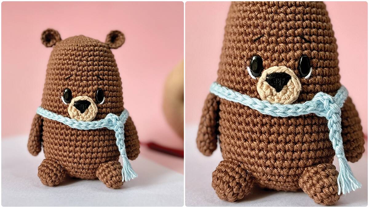 Amigurumi do Urso Cappuccino: Crie Essa Fofura!