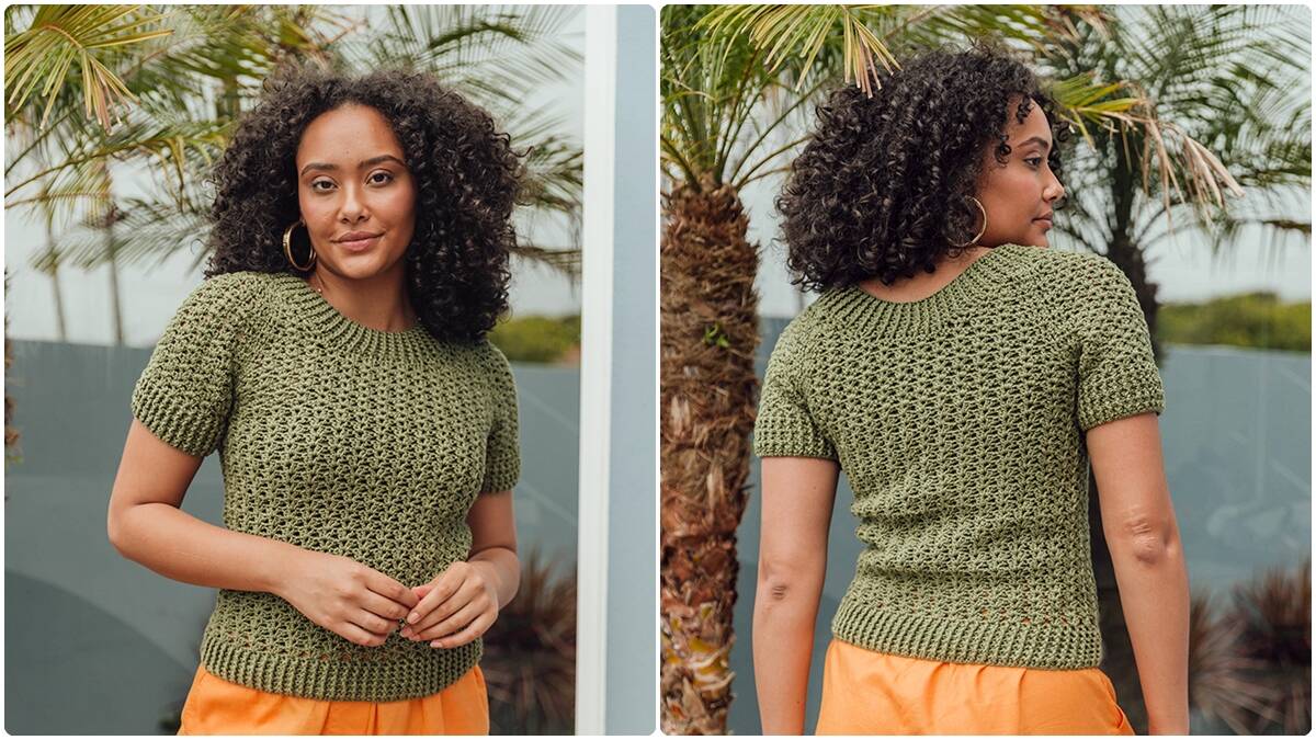 Blusa de Crochê Raglã: Uma Peça Linda, Leve e Estilosa!