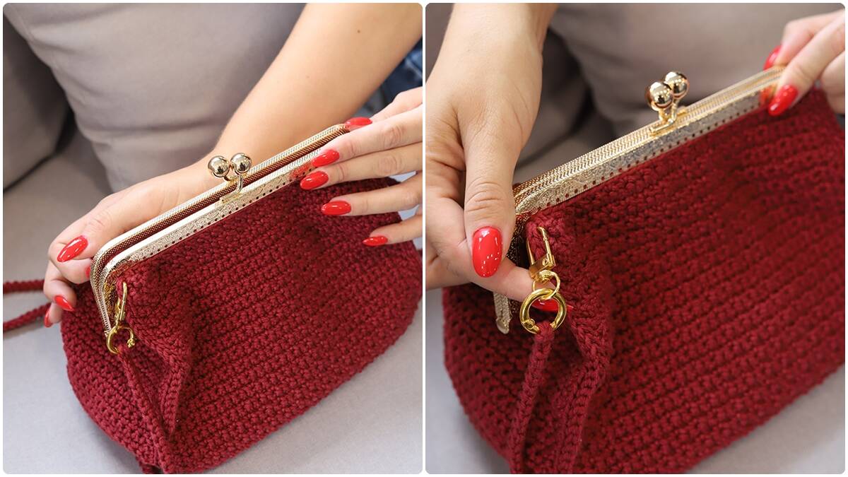 Bolsa de Crochê Marsala: Crie Essa Peça Elegante!