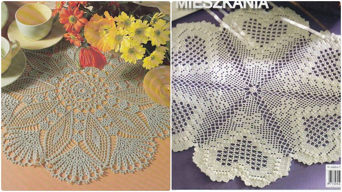 Centros de Mesa em Crochê: As Peças que Transformam a Sua Decoração!