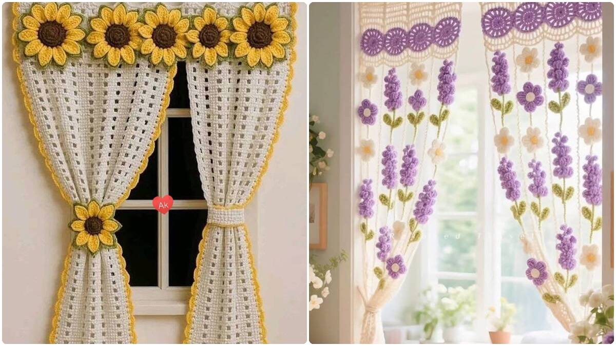 Cortinas de Crochê: Inspirações Para Transformar Sua Decoração!