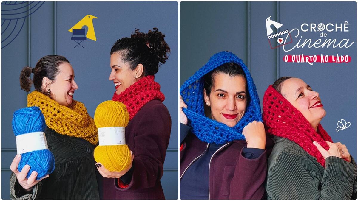 Gola de Crochê Conexão: Crie Essa Peça para o Inverno!