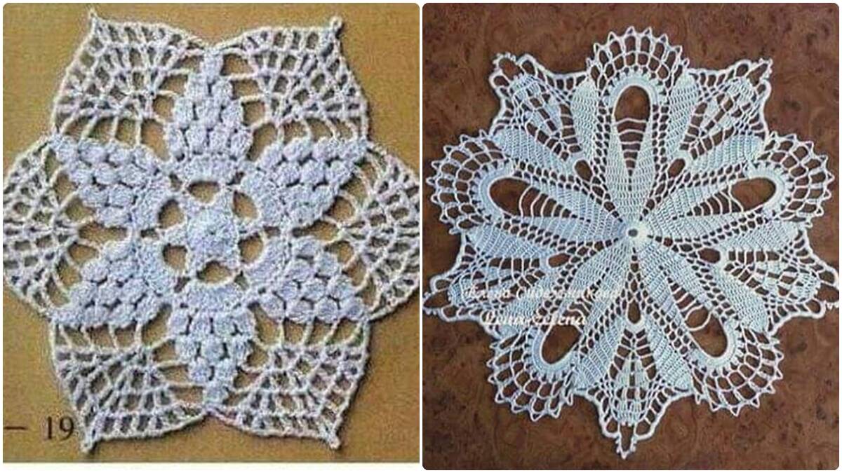Toalhinhas de Crochê com Gráficos: Delicadeza e Arte em Cada Detalhe!