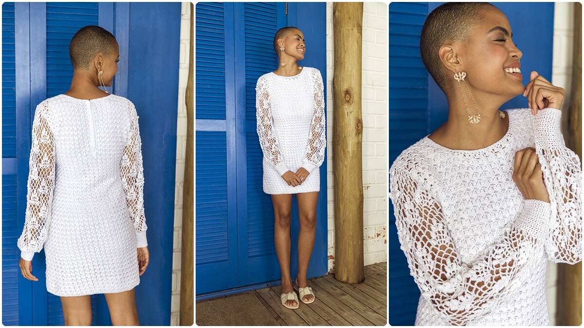 Vestido de Crochê Cléa Rendado: Como Criar Essa Peça Linda?