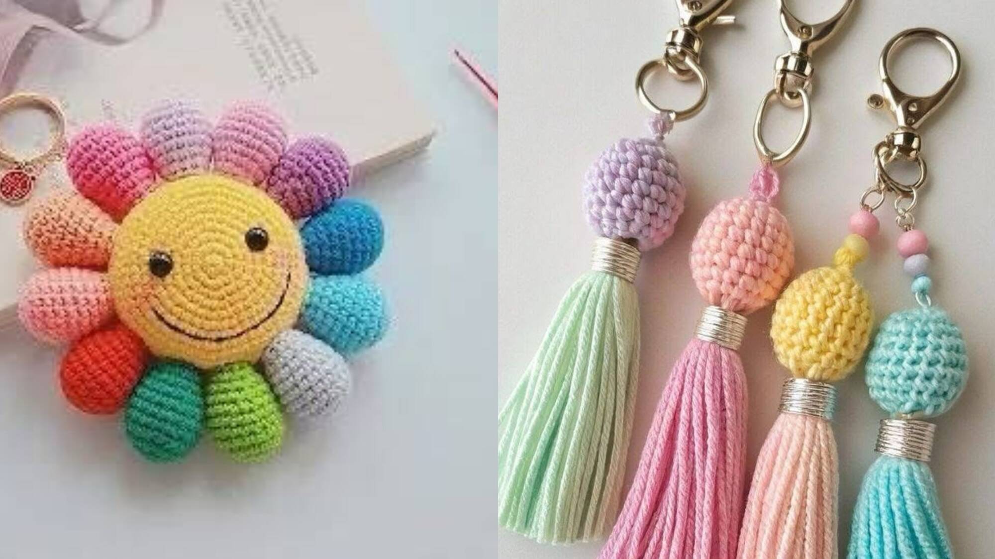 Ideias Lucrativas com Chaveiros de Crochê: Faça, Encante e Venda