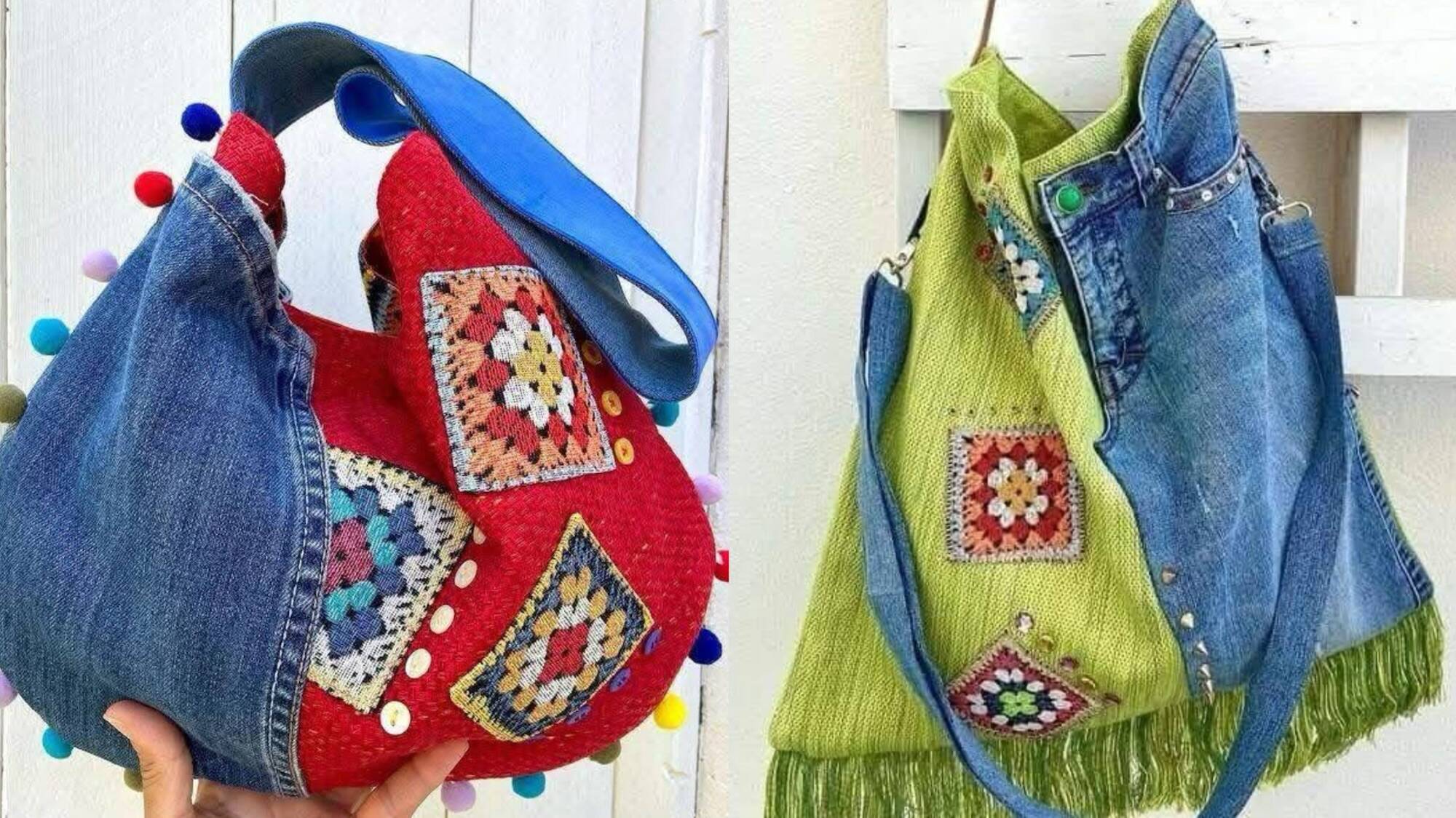 Bolsas de Crochê Upcycling: Beleza Sustentável com Estilo Único