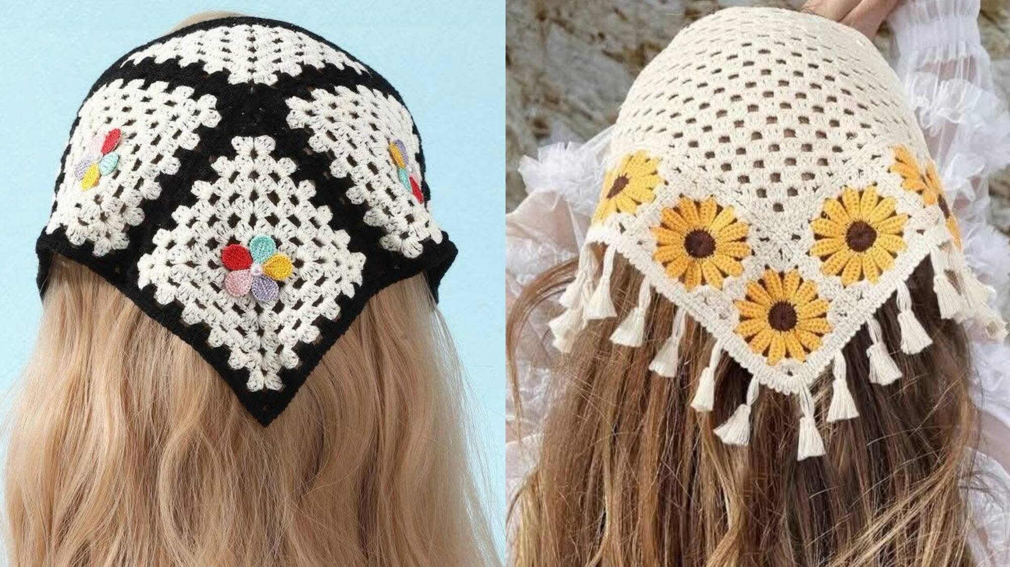 Bandanas de Crochê: O Acessório Artesanal Que Está Conquistando a Moda