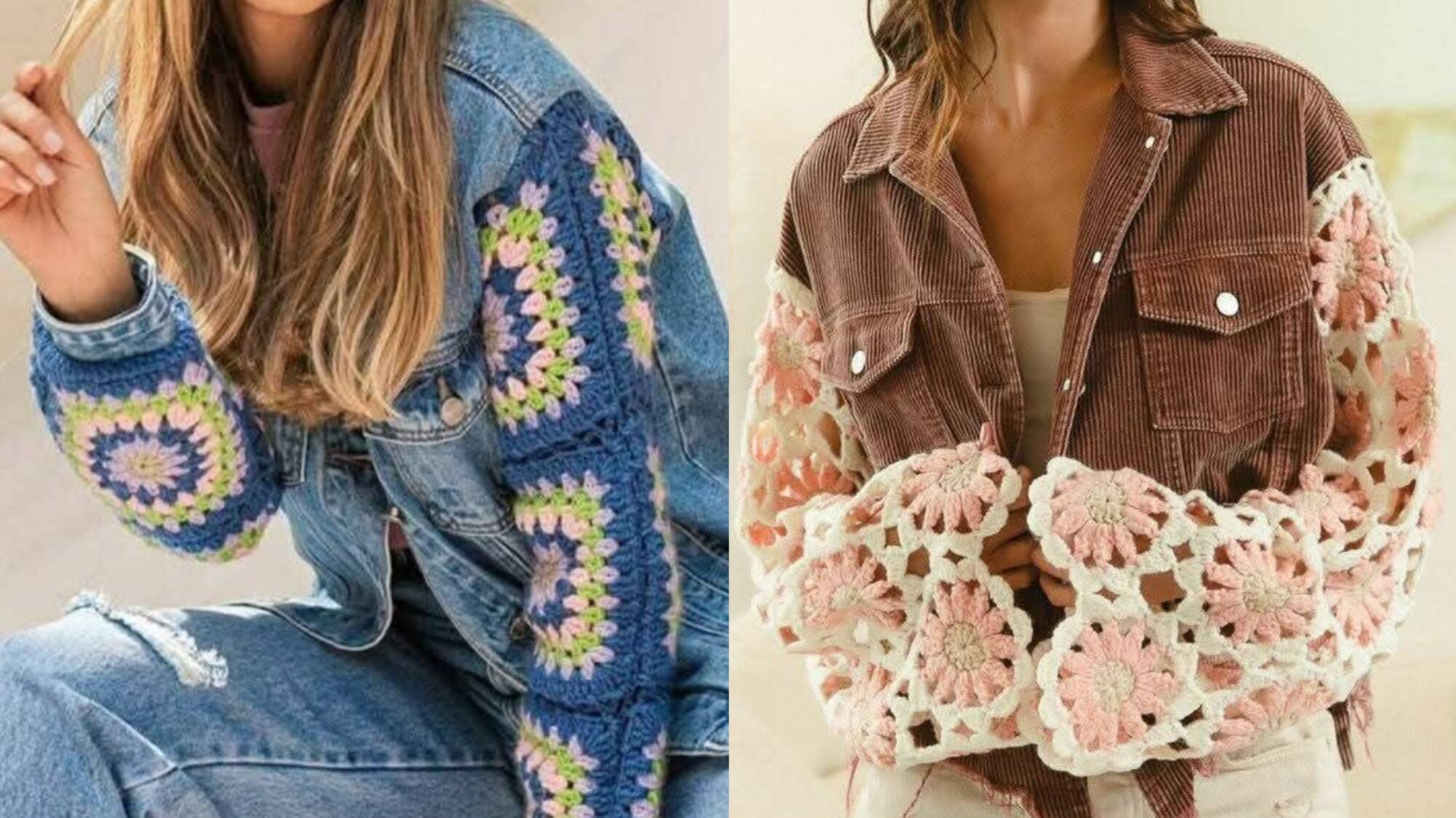 Jaquetas em Crochê Upcycling: Criatividade, Sustentabilidade e Estilo