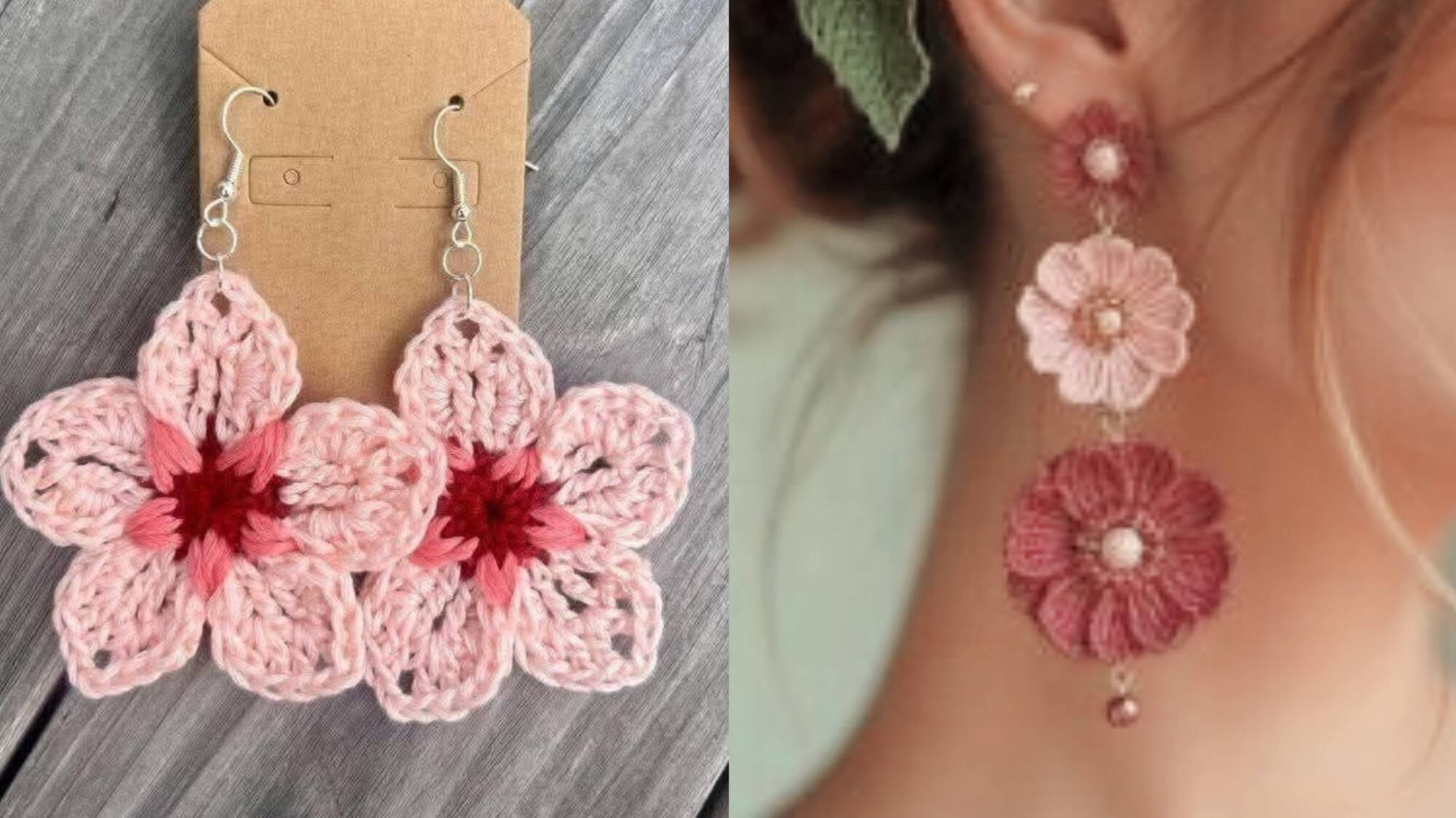 Ideias de Brincos em Crochê: Leves, Estilosos e Feitos à Mão