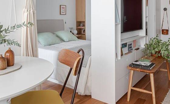 Apartamentos Pequenos: Truques para Ampliar e Organizar o Espaço