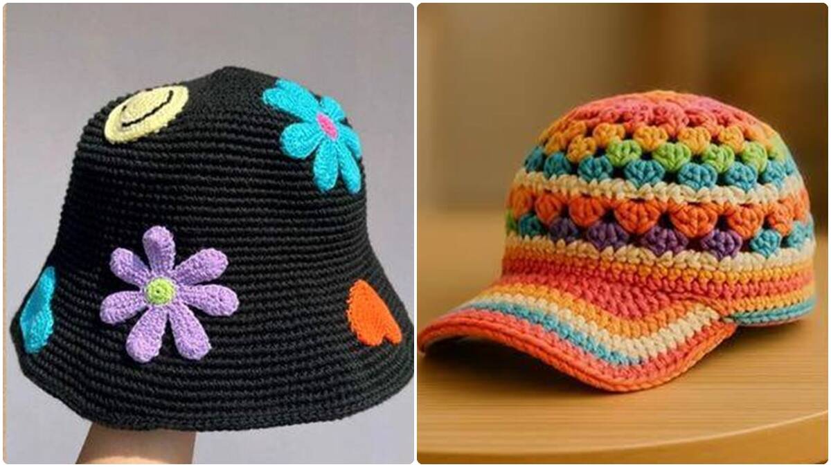 Bucket Hats e Chapéus de Crochê com Gráficos: A Nova Tendência da Moda Artesanal!
