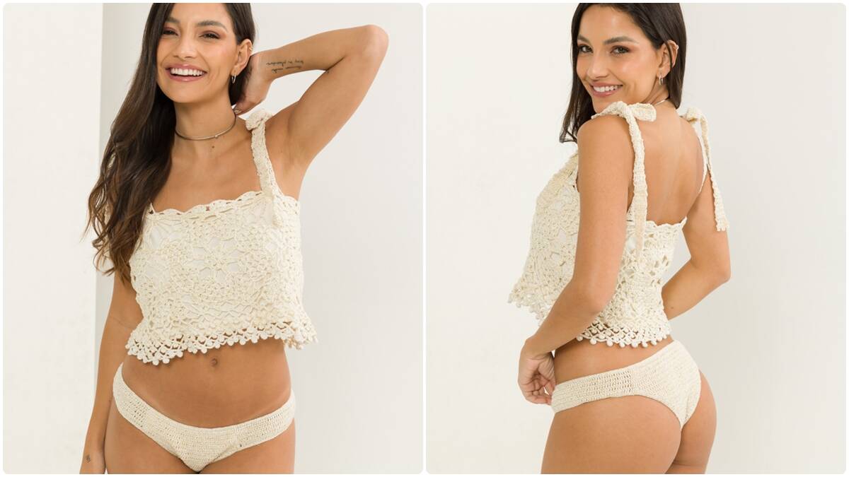 Conjunto de Crochê Gaivota: Crie Essas Peças Lindas!