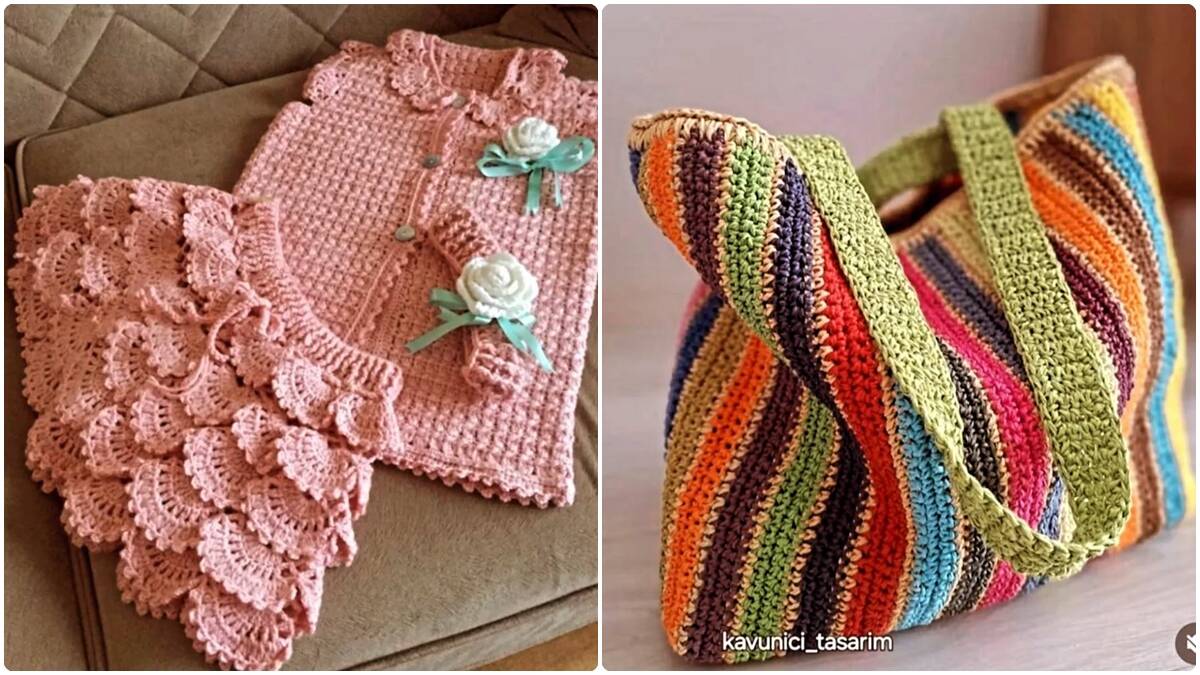 Crochê Moderno: Veja 15 Peças de Moda e Acessórios Cheios de Charme!