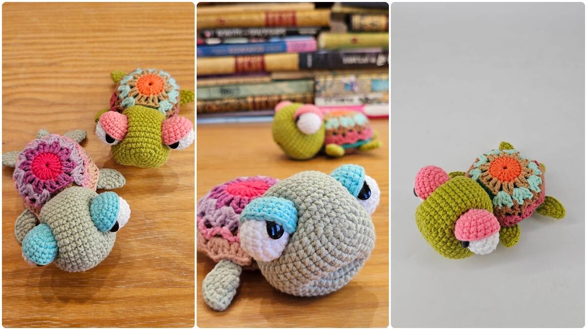 Amigurumi da Trix Turtle: A Sua Tartaruguinha!