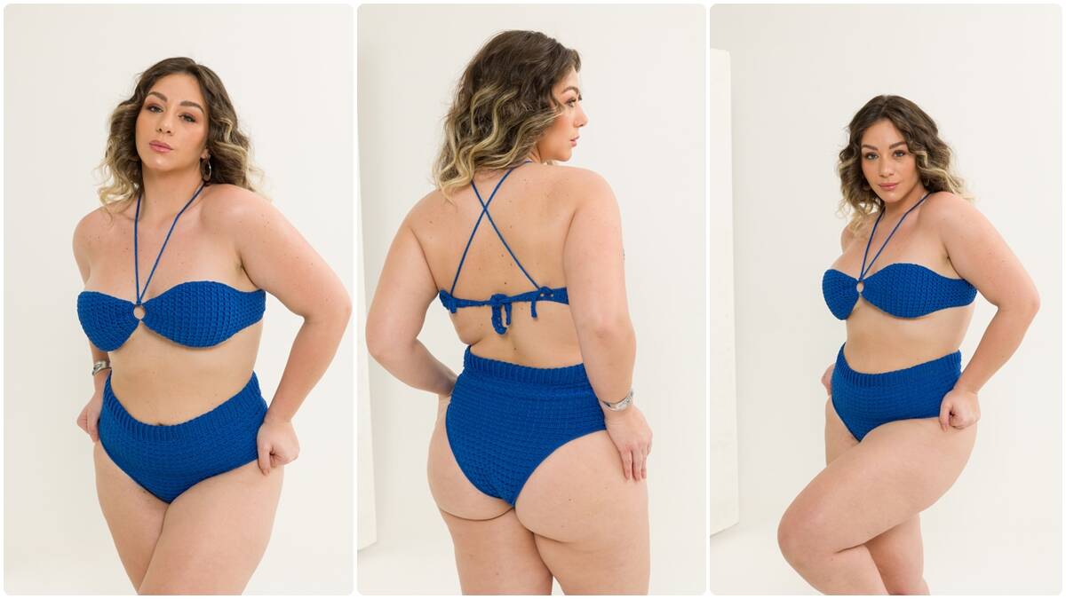Biquíni de Crochê Lagoa: Se Prepare para o Verão!