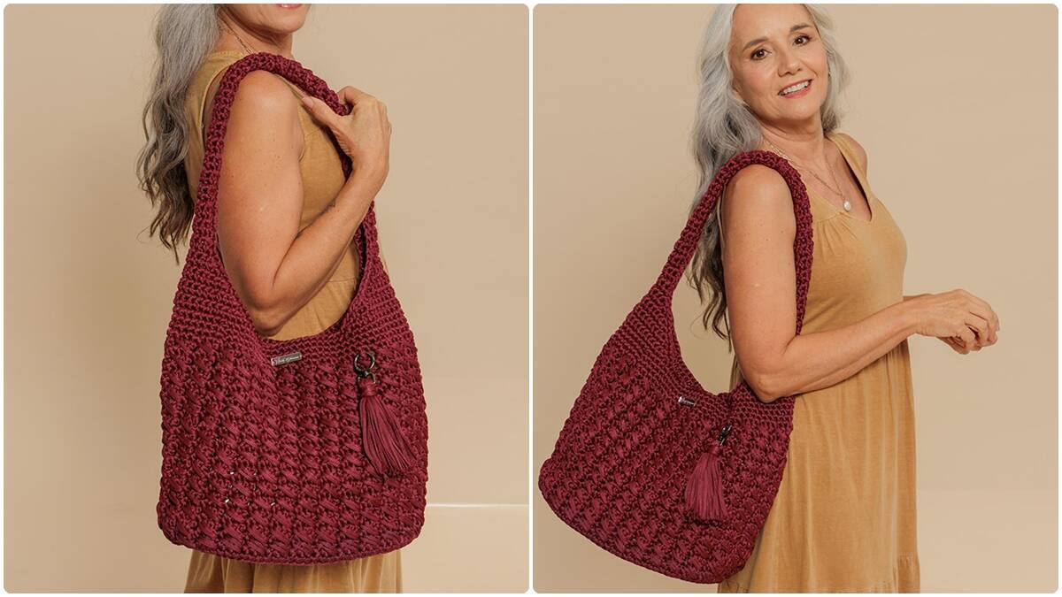 Bolsa de Crochê Údi: Crie Você Mesma Essa Peça!