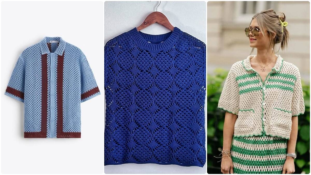 Camisas e Blusas em Crochê: Estilo para Qualquer Ocasião!