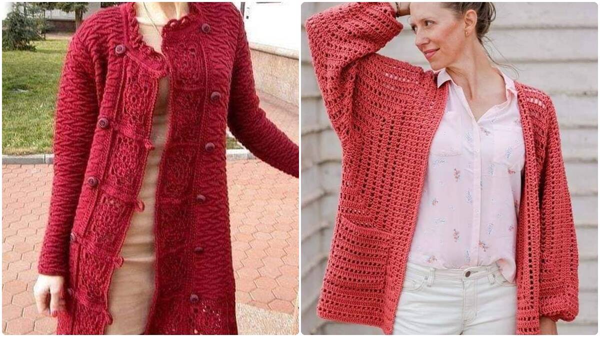 Casacos de Crochê: A Moda Artesanal que Une Conforto e Elegância!