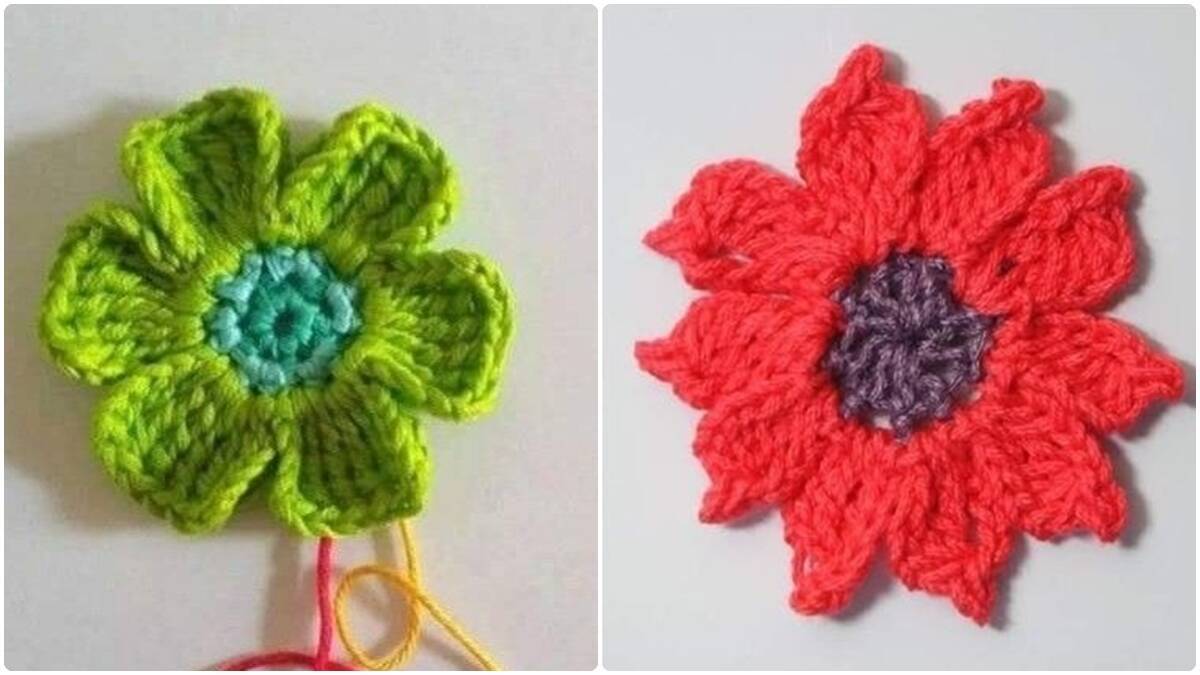 Motivos de Crochê Floral para Aplicação: Transforme Suas Peças!