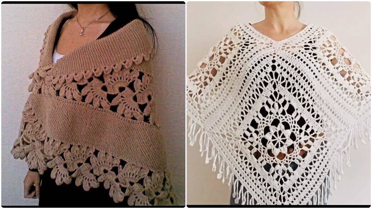 Ponchos de Crochê: Criando Peças Atemporais que Encantam!