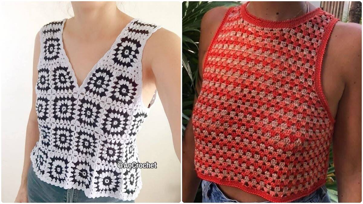 Regatas de Crochê: Crie Peças Confortáveis para o Seu Dia a Dia!