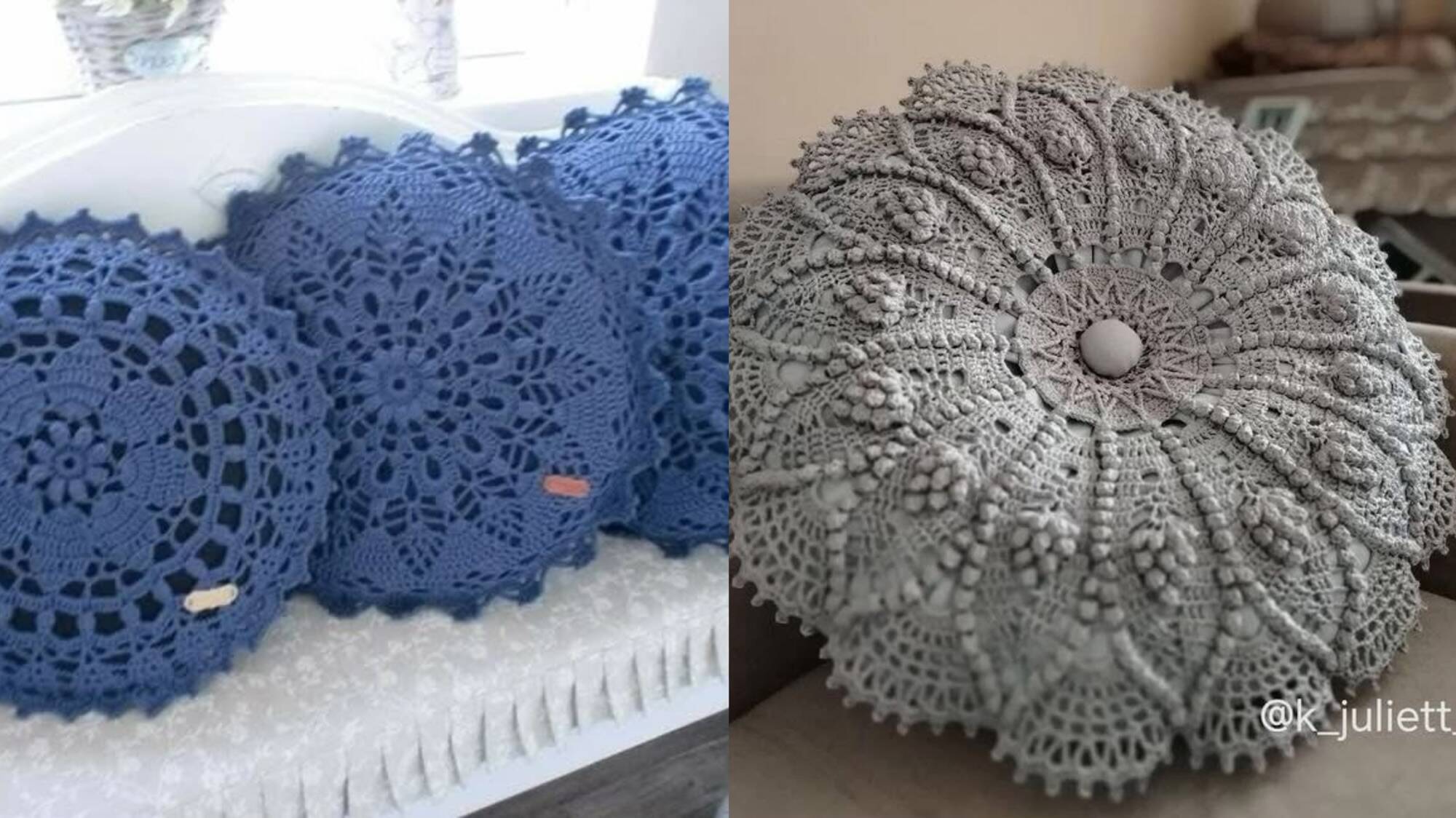 Almofadas de Crochê: Conforto e Estilo que Transformam Qualquer Ambiente