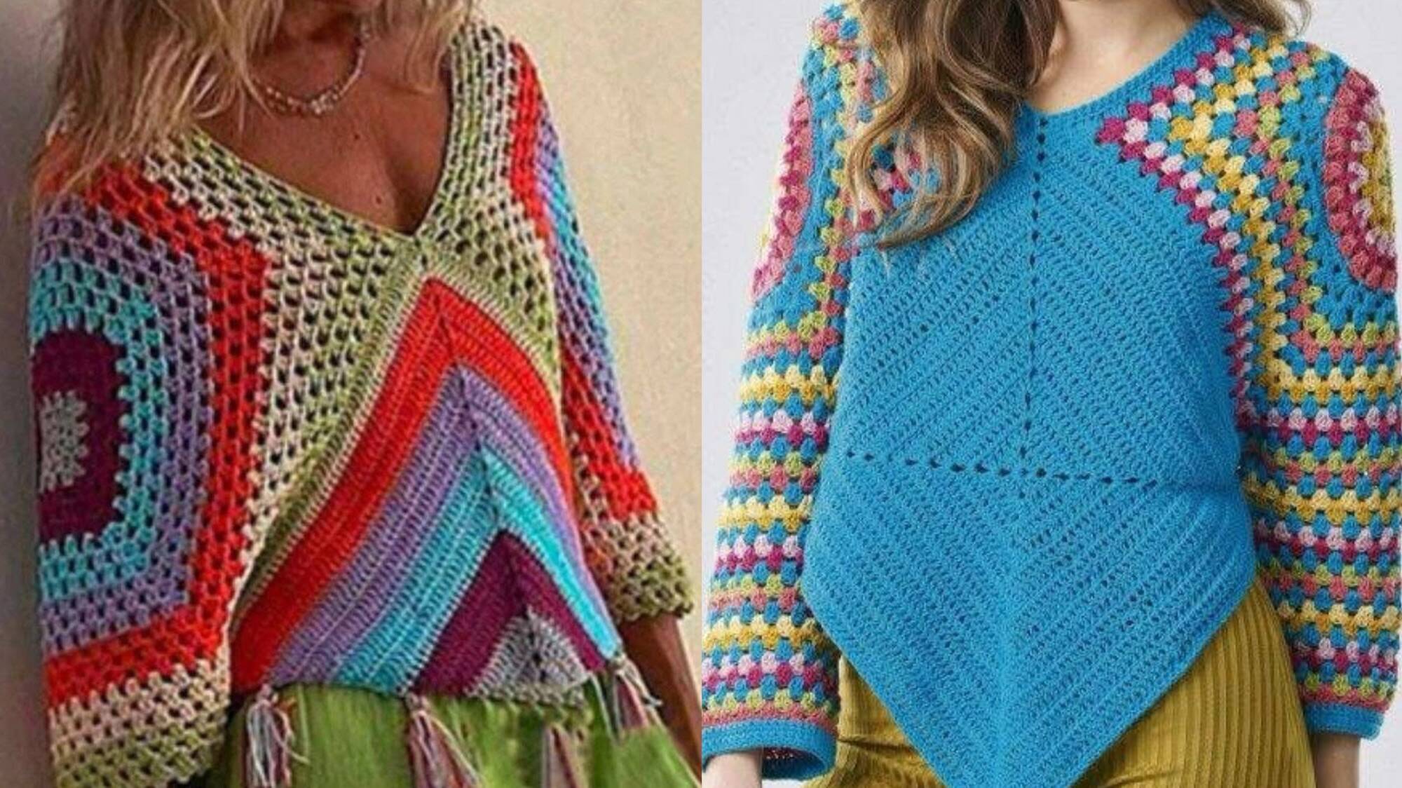 12 Ponchos de Crochê: Modelos, Gráficos e Receita Completa!