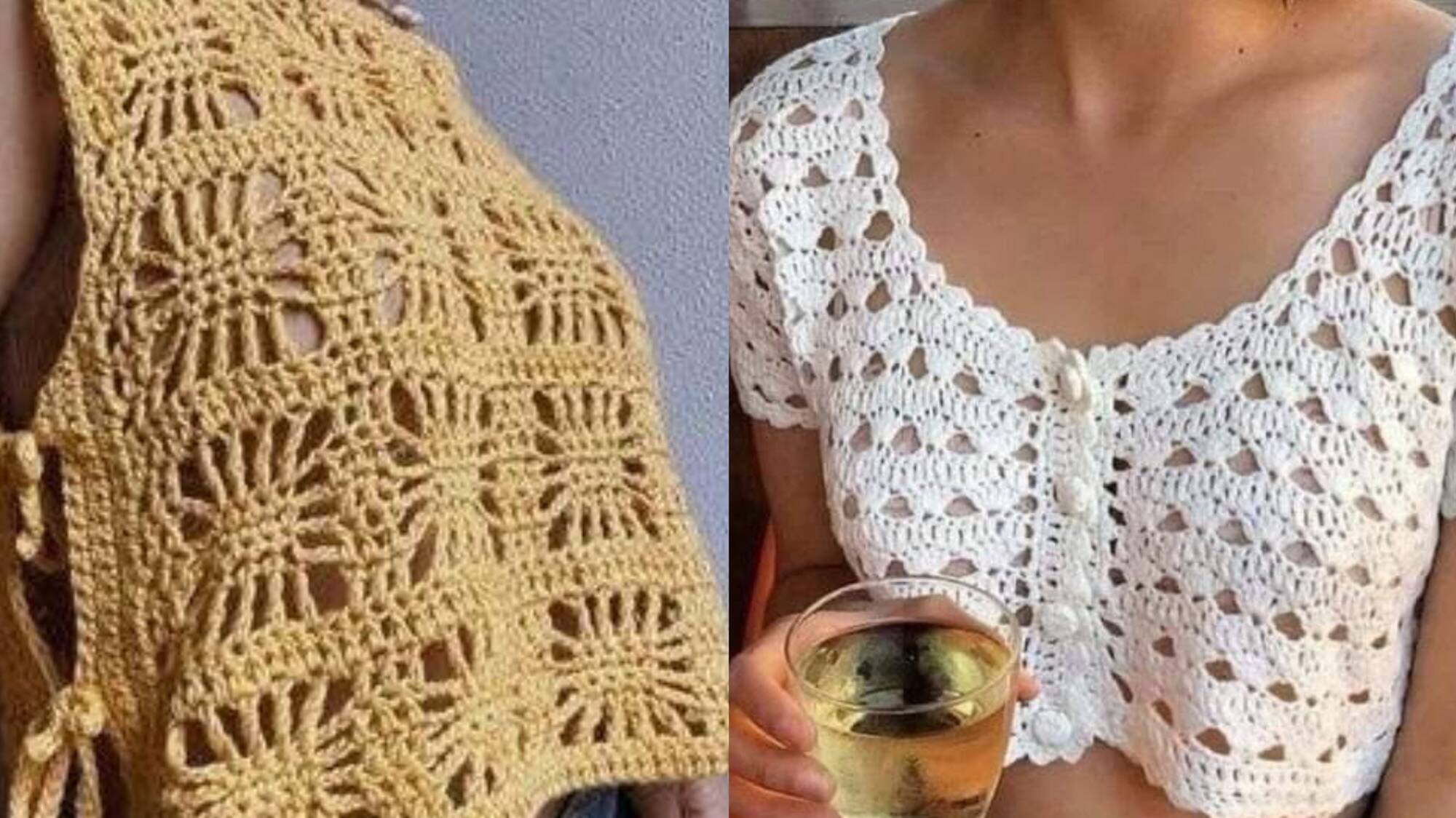 Blusas de Crochê: Beleza Artesanal e Versatilidade para Todos os Estilos