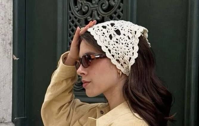DIY Bandana de Crochê – O Acessório Handmade Queridinho do Momento