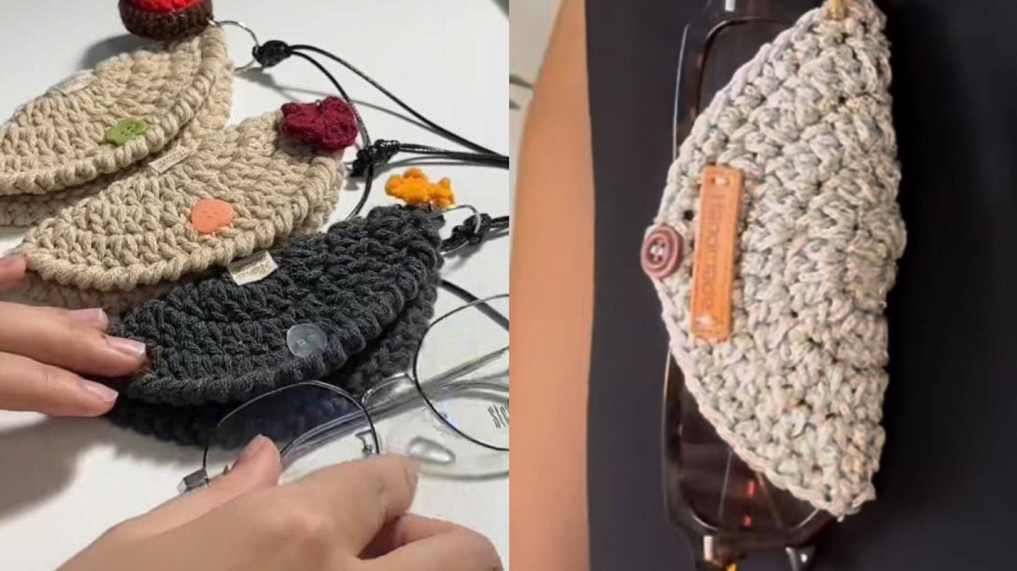 Alerta Tendência Fashion: Porta Óculos de Crochê com Gráficos e Vídeos