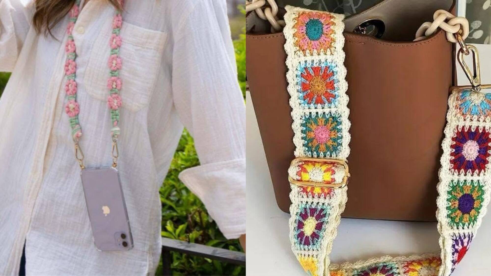 Alças de Crochê com Sobras de Fio: Dê Nova Vida aos Seus Projetos