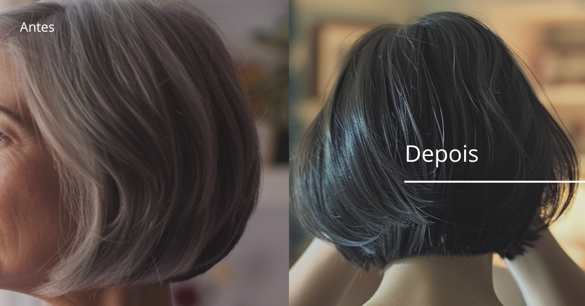 Shampoo que Colore sem Química que Une Pigmento à Tratamento