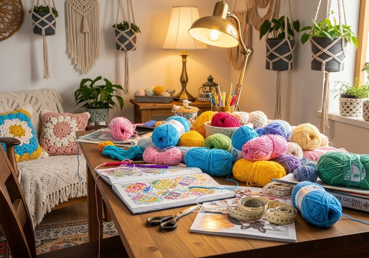Quiz de crochê: Descubra seu estilo criativo e como transformar peças em moda e decoração