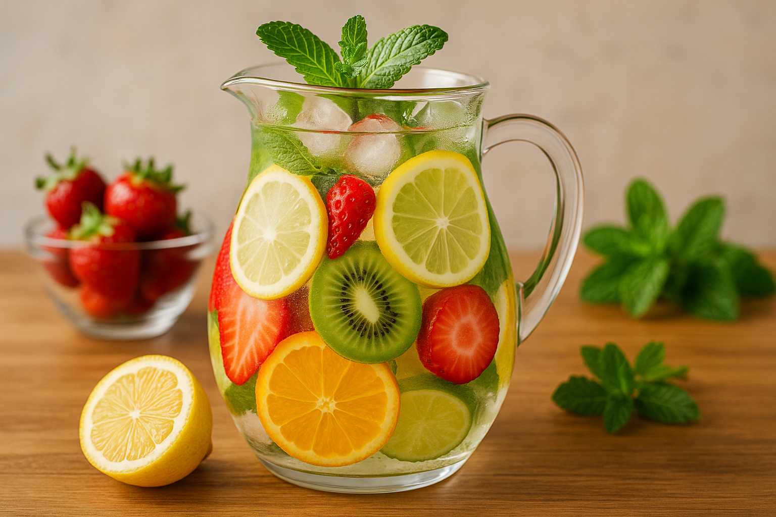 Água Aromatizada com Frutas e Ervas: Receita Simples, Detox e Sofisticada
