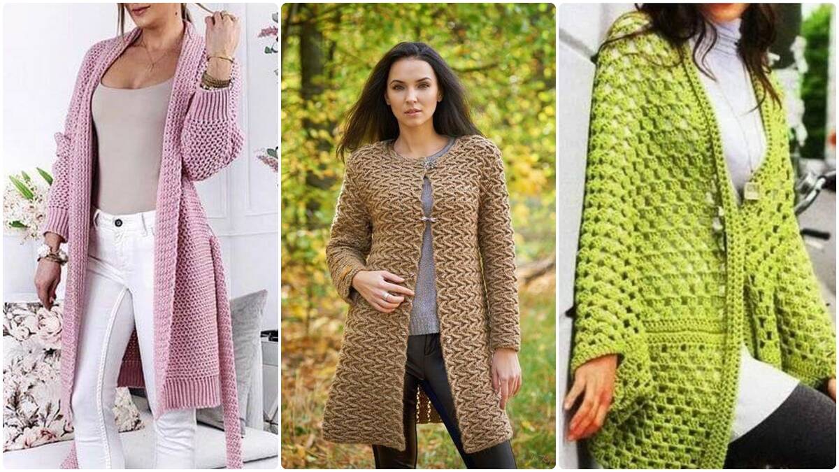 25 Cardigãs de Crochê com Gráficos: Transforme Seu Estilo com Elegância!
