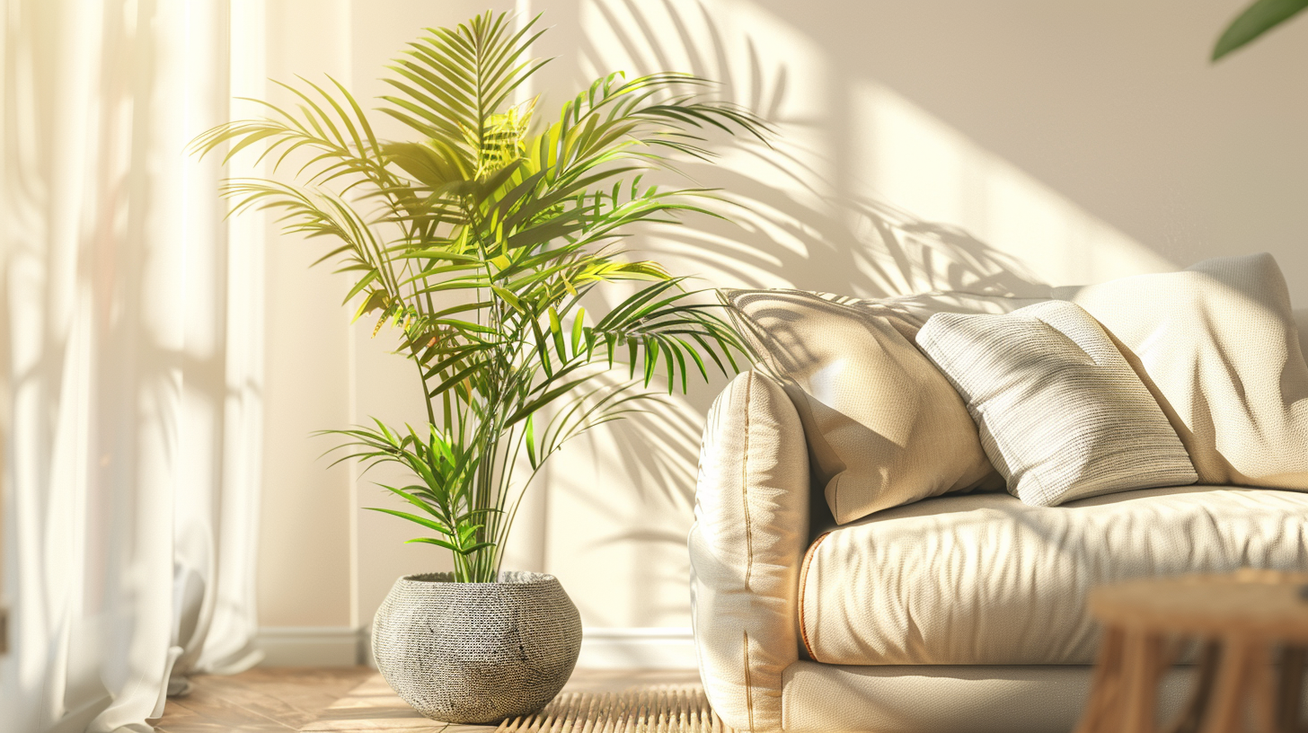 A Palmeira-Ráfia é tudo que você precisa para valorizar ainda mais a decoração da sua casa!