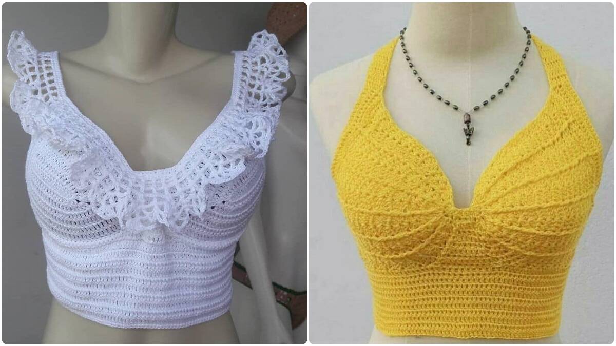 14 blusinhas de crochê leves e charmosas perfeitas para o verão