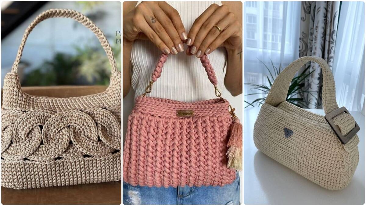 Conheça Bolsas de Crochê Lindas para Qualquer Ocasião e Crie as Suas!