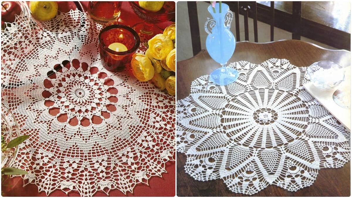 Você Nunca Viu Centros de Mesa em Crochê Assim: Gráficos Exclusivos e Dicas!