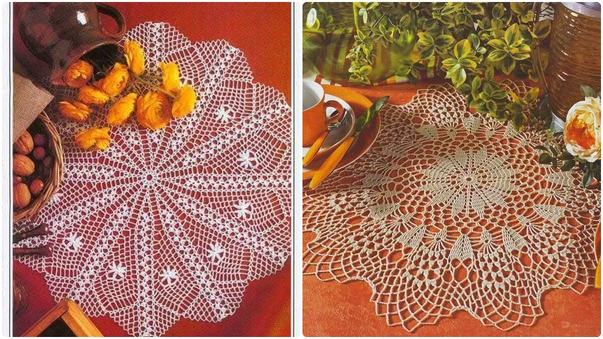 12 Centros de Mesa em Crochê Fáceis de Fazer: Inspirações com Gráficos e Dicas!