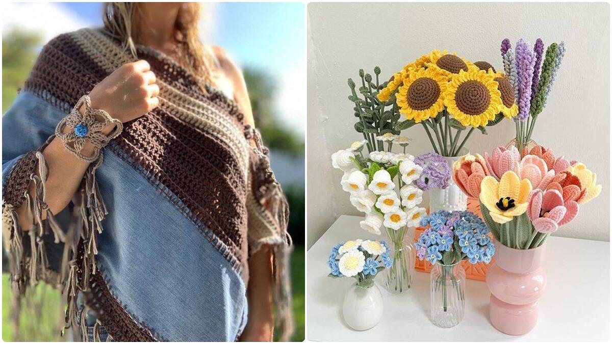 16 ideias modernas de crochê que viralizam pela beleza e criatividade