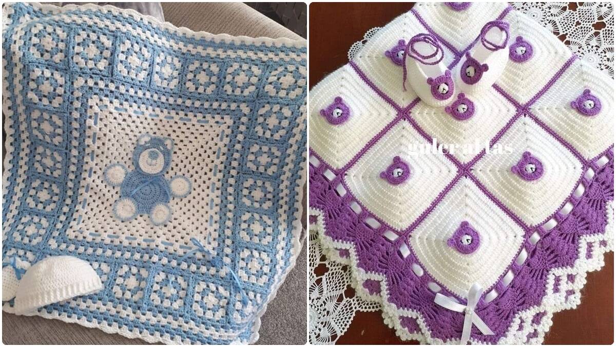 11 Mantas de Crochê Infantil: Carinho, Aconchego e Estilo em Cada Ponto!